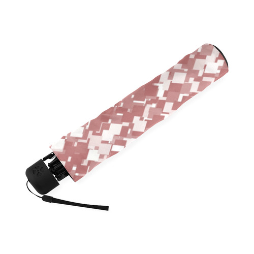 Dusty Cedar Pixels Foldable Umbrella (Model U01)