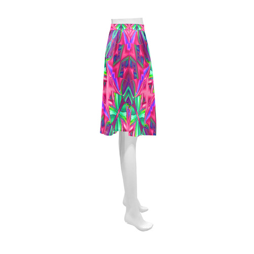 Colorful Ornament B Athena Women's Short Skirt (Model D15)