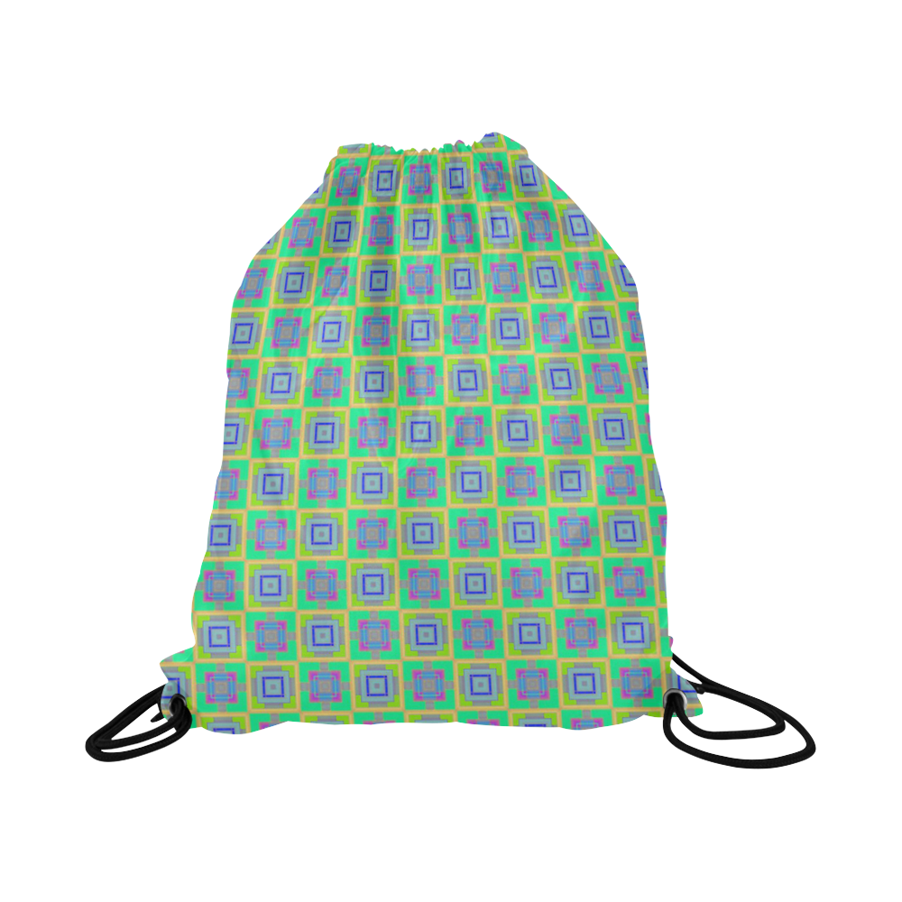 sweet little pattern A by FeelGood Large Drawstring Bag Model 1604 (Twin Sides)  16.5"(W) * 19.3"(H)