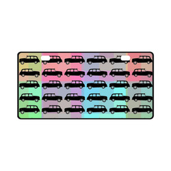 London Taxi Cab Pattern License Plate