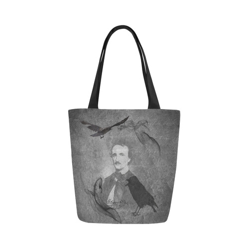 E.A. Poe - The Raven Canvas Tote Bag (Model 1657)