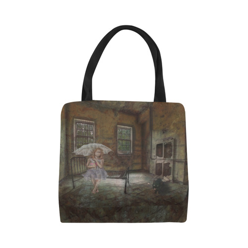 Room 13 - The Girl Canvas Tote Bag (Model 1657)