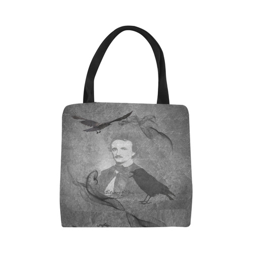 E.A. Poe - The Raven Canvas Tote Bag (Model 1657)