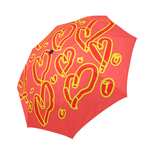 Have a heart Auto-Foldable Umbrella (Model U04)