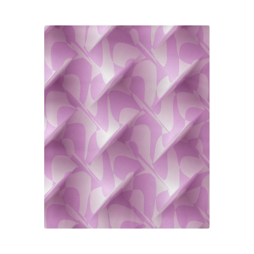 Subtle Light Purple Cubik - Jera Nour Duvet Cover 86"x70" ( All-over-print)