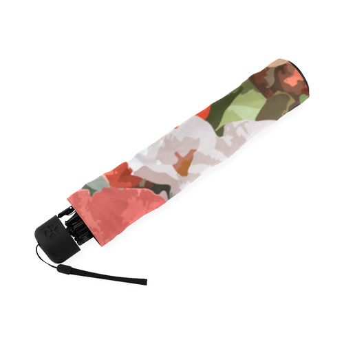 Love Canada Pattern Print Automatic Foldable Umbrella