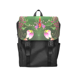 Wonderful tropical design with parrot Casual Shoulders Backpack (Model 1623)