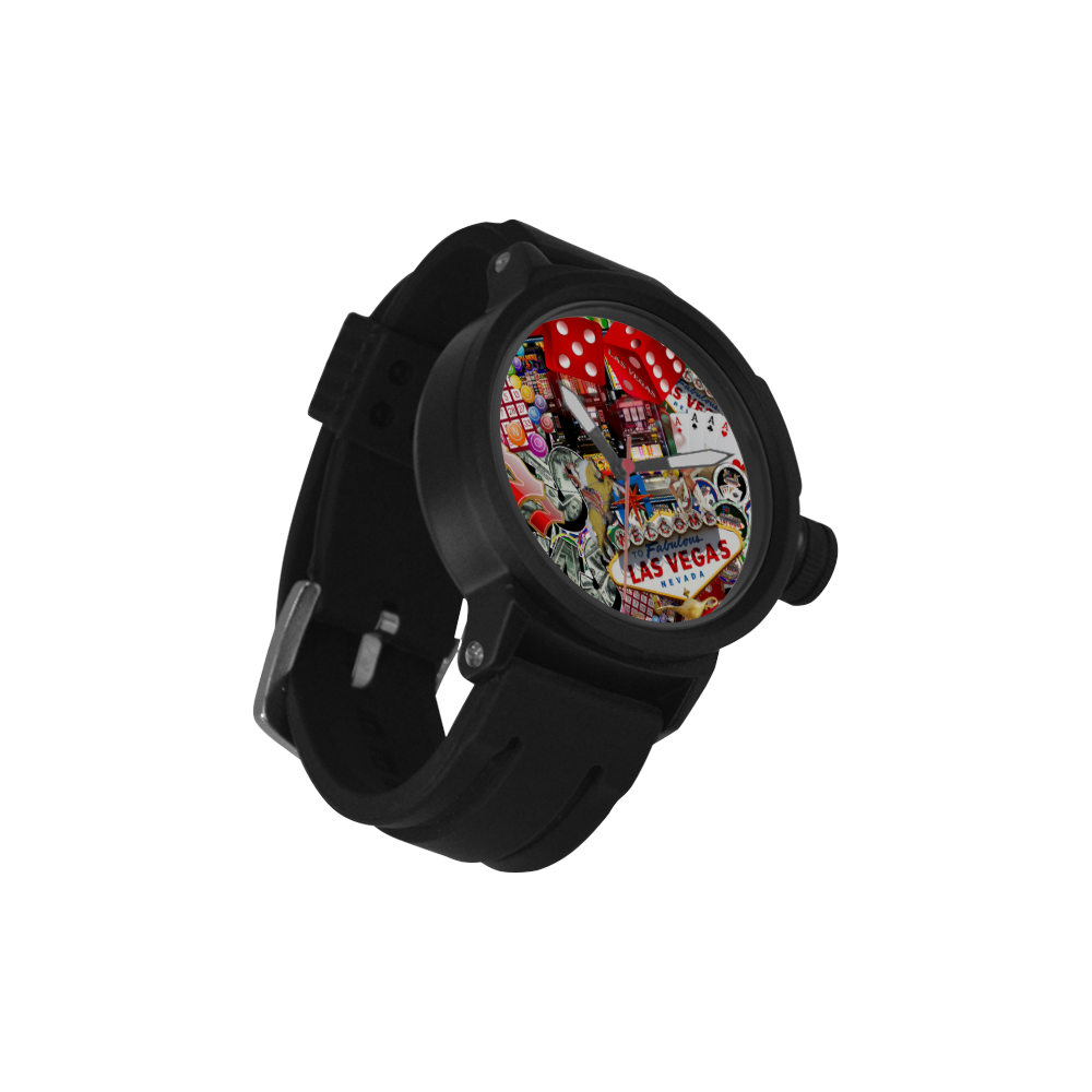 Las Vegas Icons - Gamblers Delight Men's Sports Watch(Model 309)