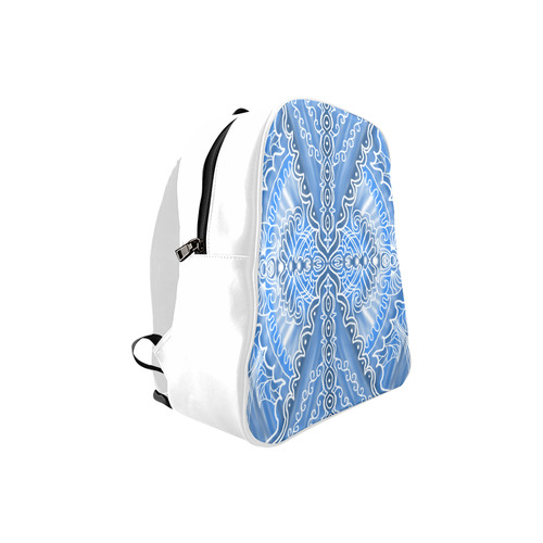 blue tile 1 School Backpack (Model 1601)(Small)