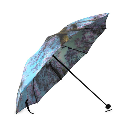 Cherry blossomL Foldable Umbrella (Model U01)