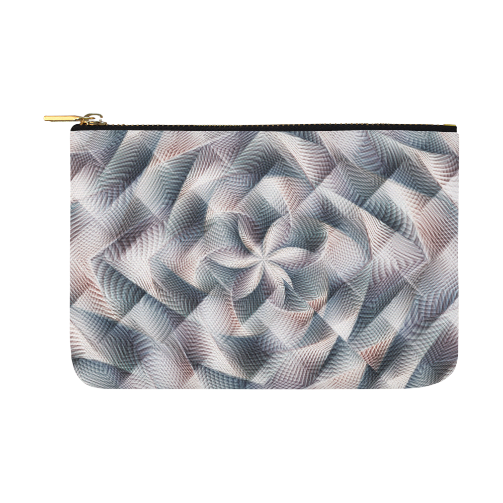 Metallic Petals - Jera Nour Carry-All Pouch 12.5''x8.5''