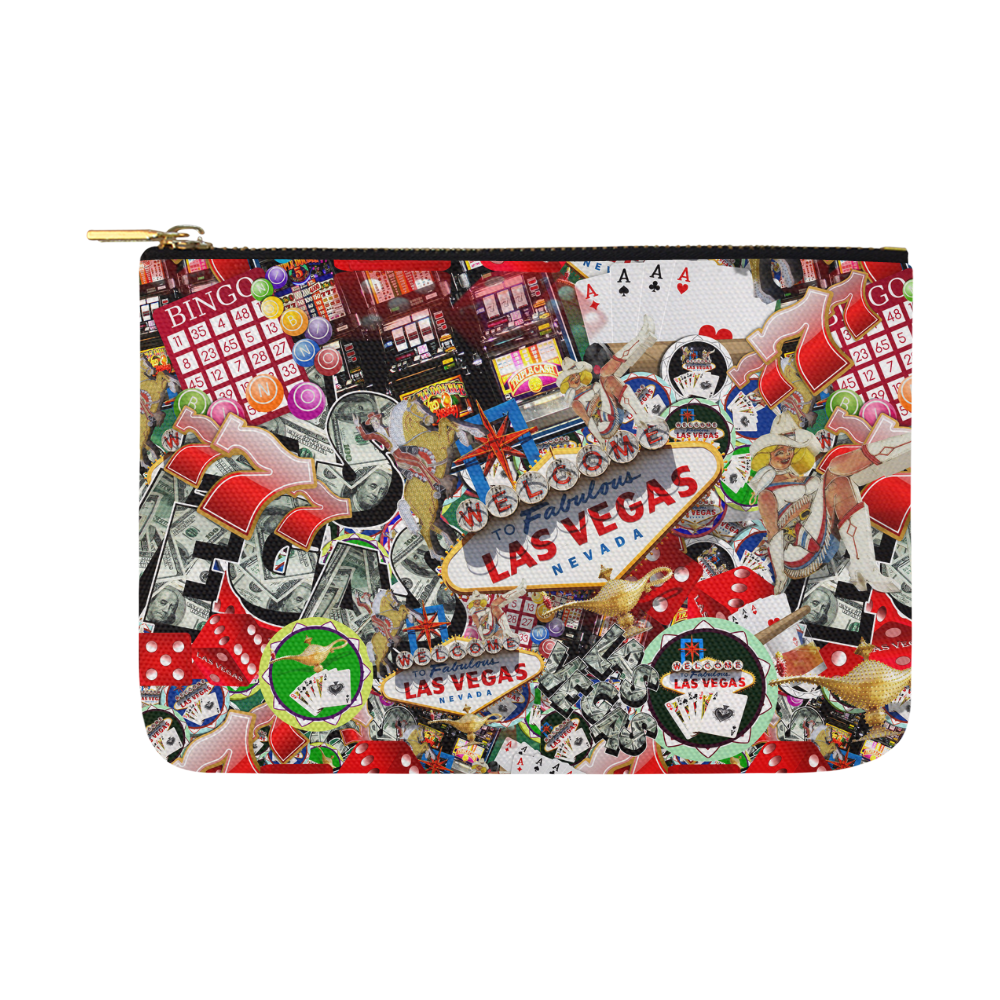 Las Vegas Icons - Gamblers Delight Carry-All Pouch 12.5''x8.5''