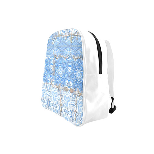 blue travel School Backpack (Model 1601)(Small)
