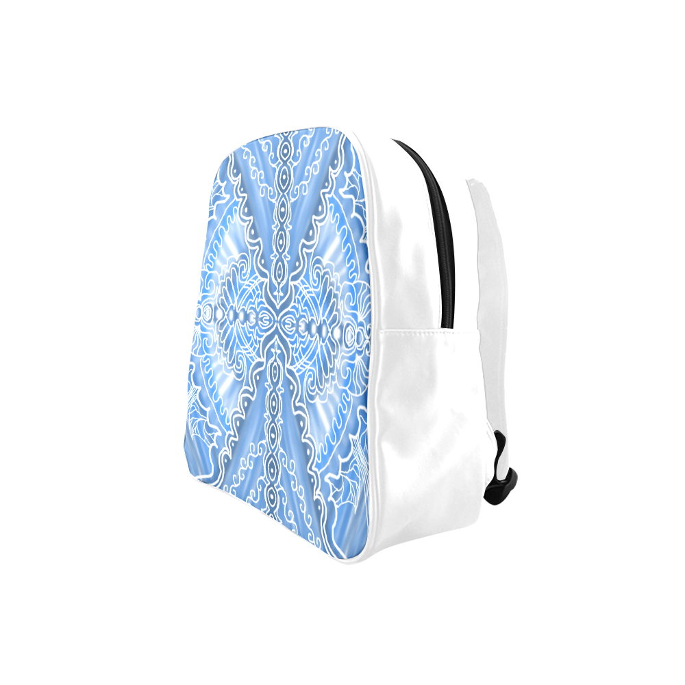 blue tile 1 School Backpack (Model 1601)(Small)