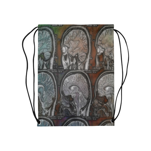 The Roswell Archive Medium Drawstring Bag Model 1604 (Twin Sides) 13.8"(W) * 18.1"(H)
