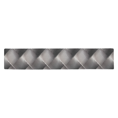 Metallic Tile - Jera Nour Table Runner 14x72 inch