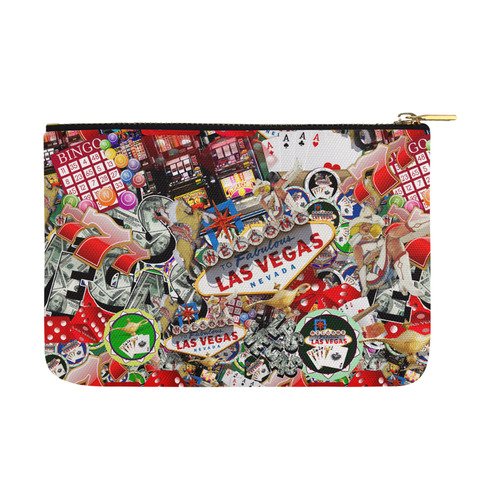 Las Vegas Icons - Gamblers Delight Carry-All Pouch 12.5''x8.5''