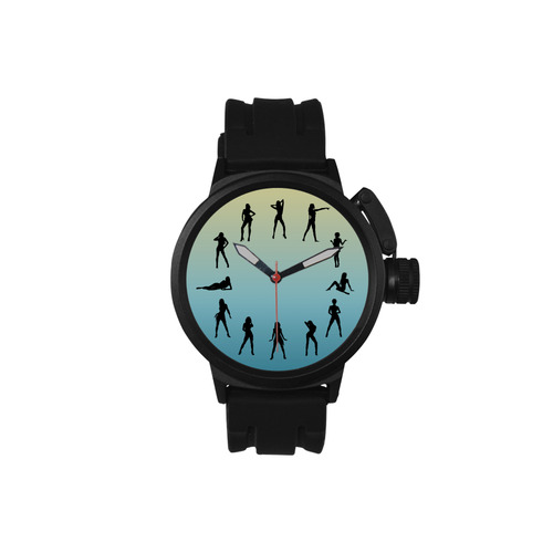 Sexy Dancer Novelty Men's Sports Watch(Model 309)