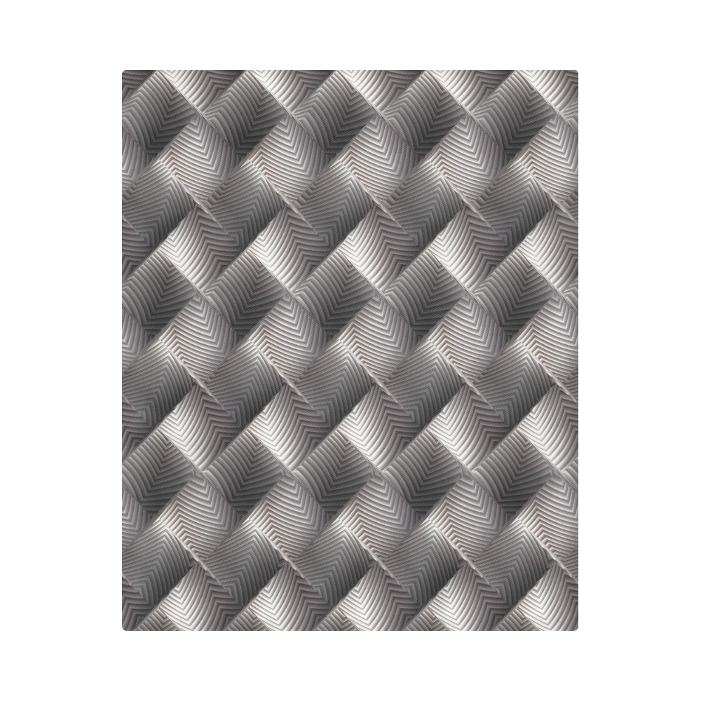 Metallic Tile - Jera Nour Duvet Cover 86"x70" ( All-over-print)