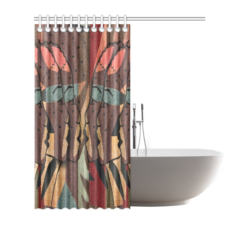 African tapestry Shower Curtain 66"x72"