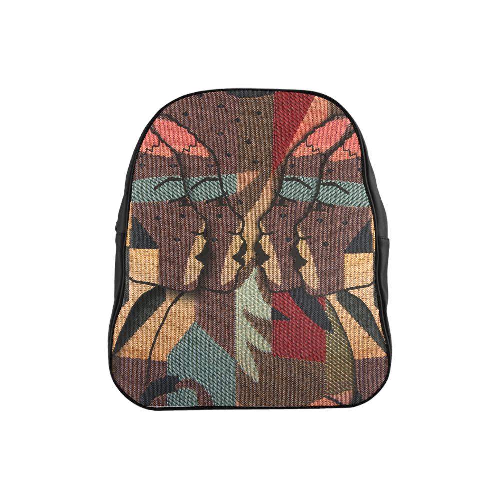 african tapastry School Backpack (Model 1601)(Small)