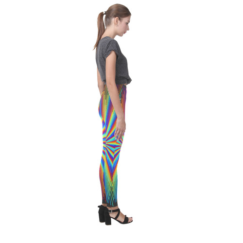 Rainbow Rays Cassandra Women's Leggings (Model L01)