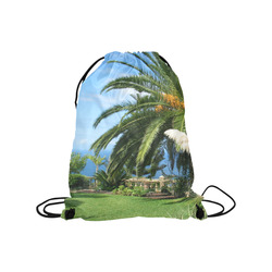 Travel-sunny Tenerife Medium Drawstring Bag Model 1604 (Twin Sides) 13.8"(W) * 18.1"(H)
