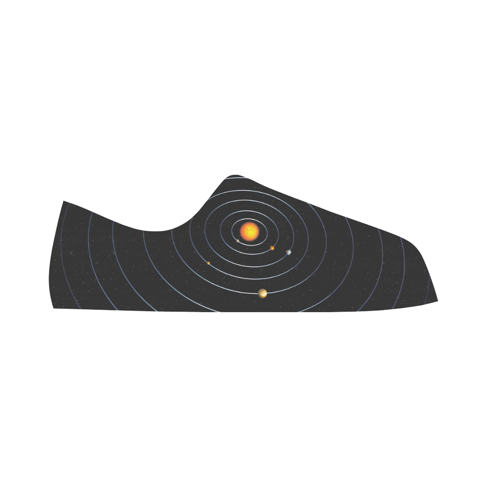 Our Solar System Microfiber Leather Men's Shoes/Large Size (Model 031)