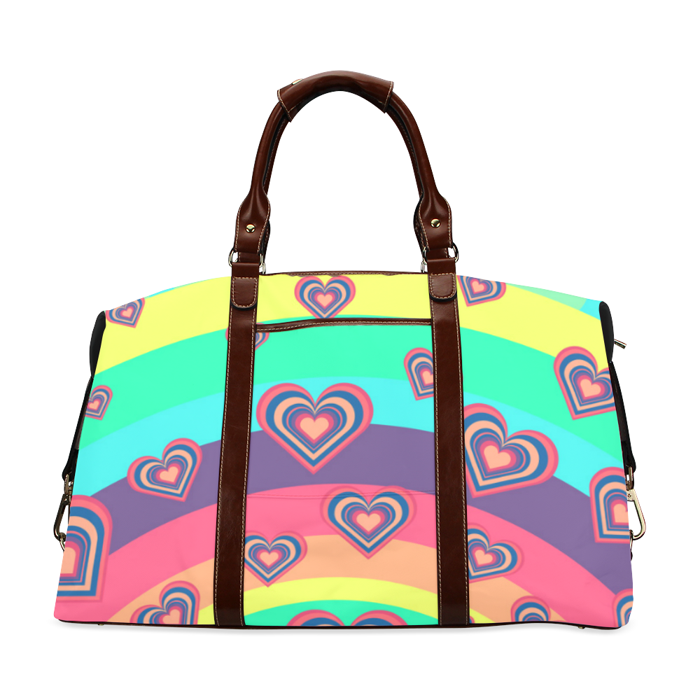 Loving the Rainbow Classic Travel Bag (Model 1643) Remake