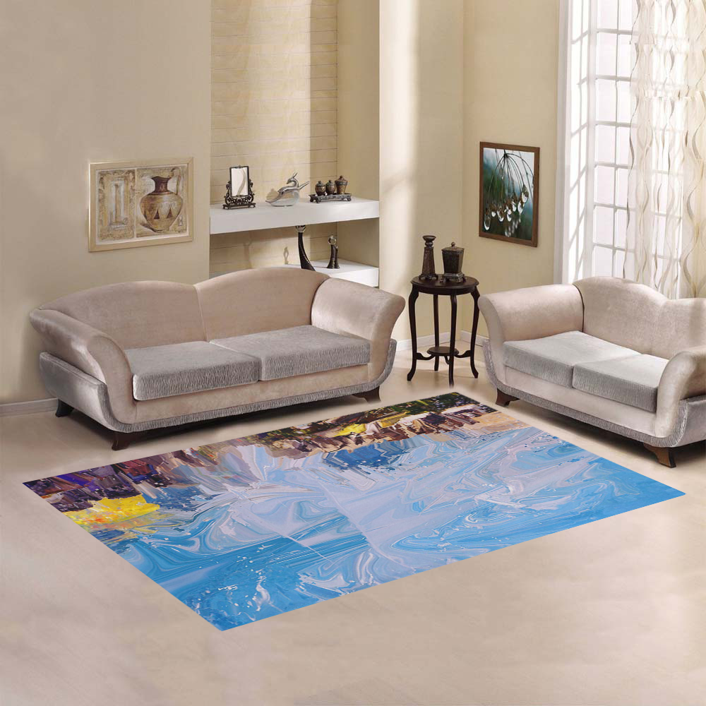 SPLASH 4 Area Rug7'x5'