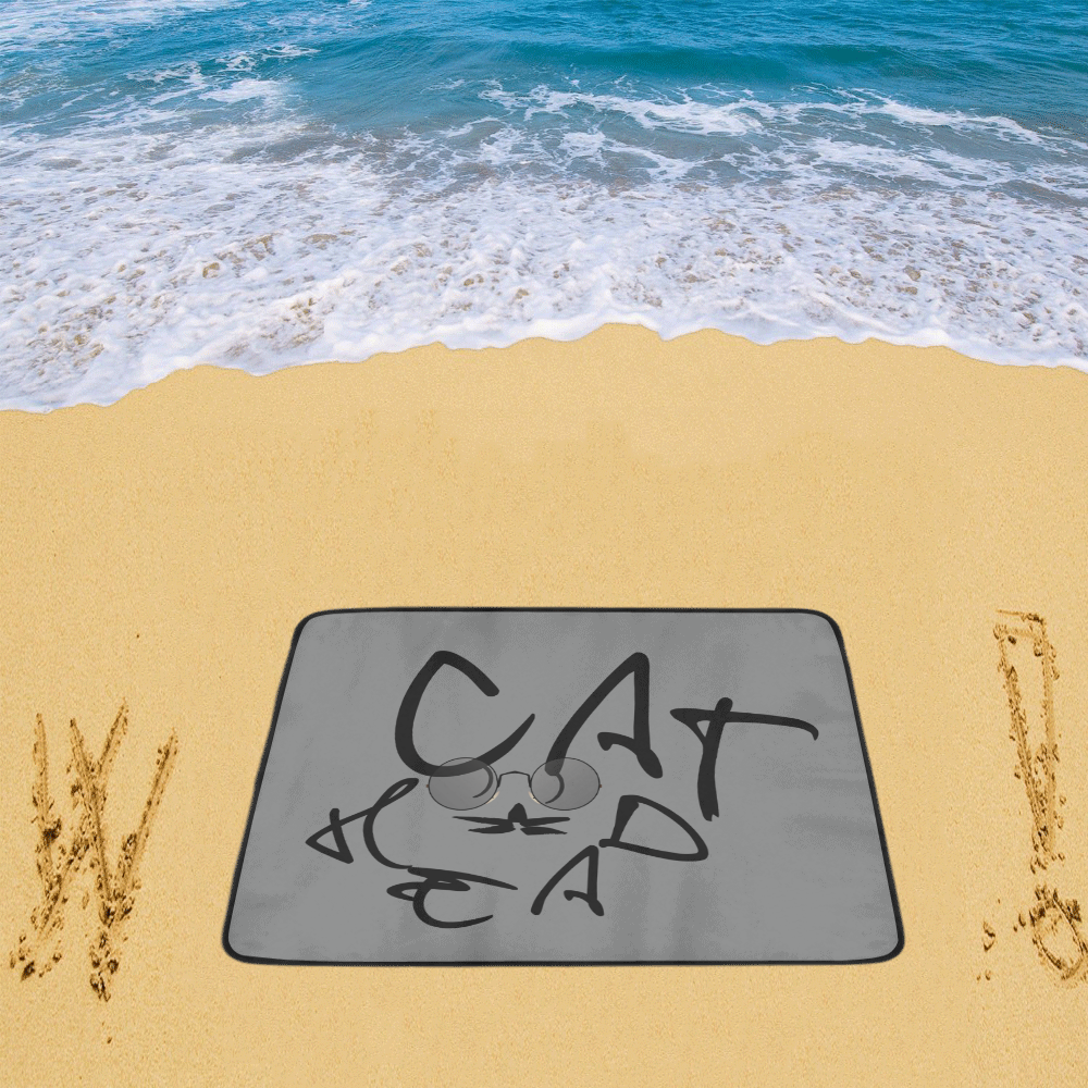 Cat Head Beach Mat 78"x 60"
