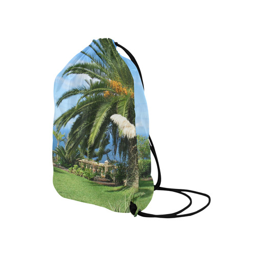 Travel-sunny Tenerife Medium Drawstring Bag Model 1604 (Twin Sides) 13.8"(W) * 18.1"(H)