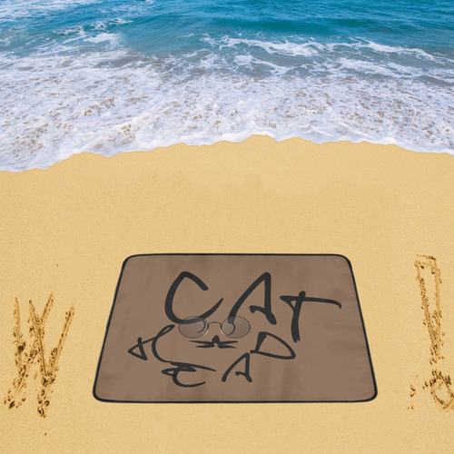 Cat Head Beach Mat 78"x 60"