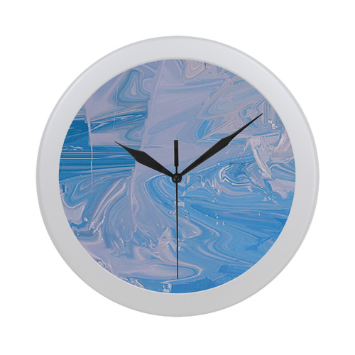 SPLASH 4 Circular Plastic Wall clock