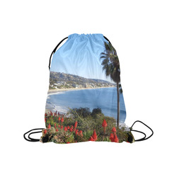 Travel-Laguna Beach Medium Drawstring Bag Model 1604 (Twin Sides) 13.8"(W) * 18.1"(H)
