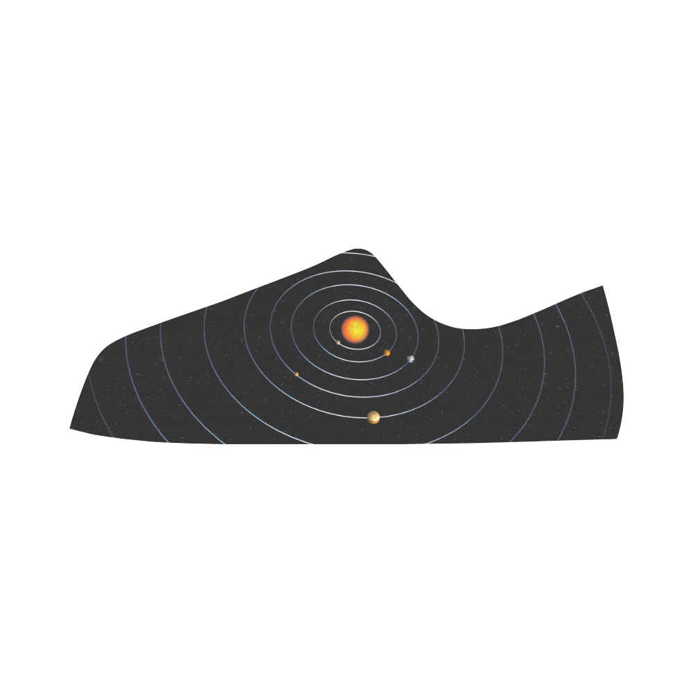 Our Solar System Aquila Microfiber Leather Men's Shoes (Model 031)