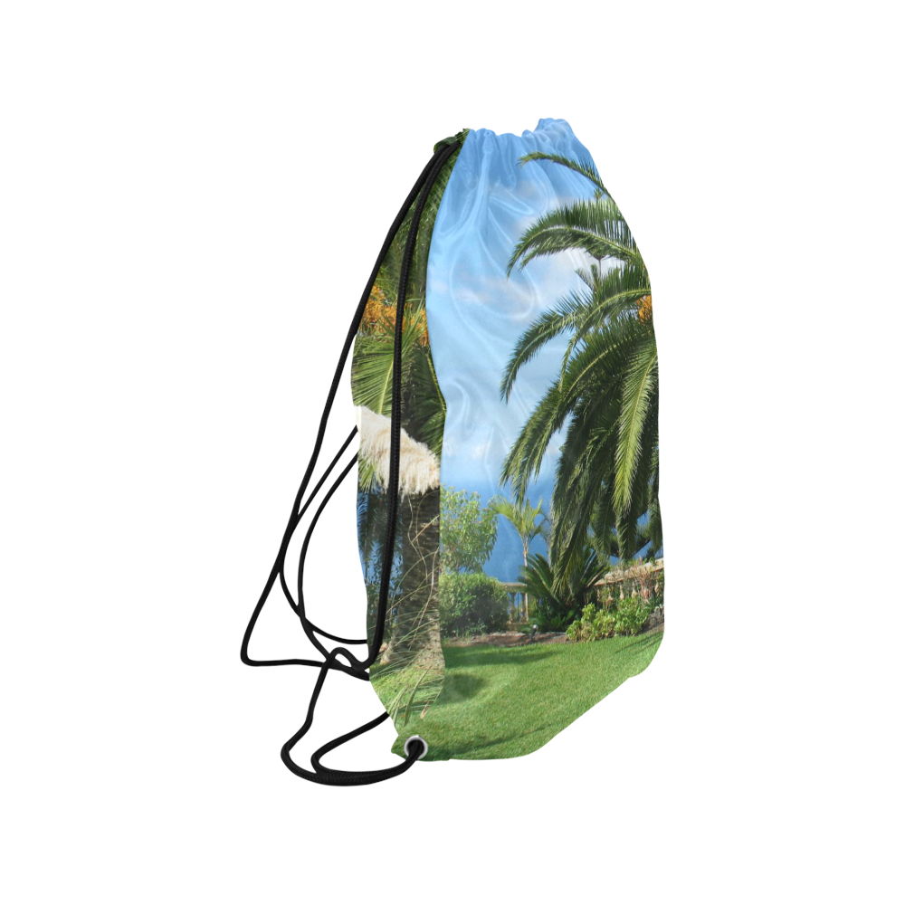 Travel-sunny Tenerife Medium Drawstring Bag Model 1604 (Twin Sides) 13.8"(W) * 18.1"(H)