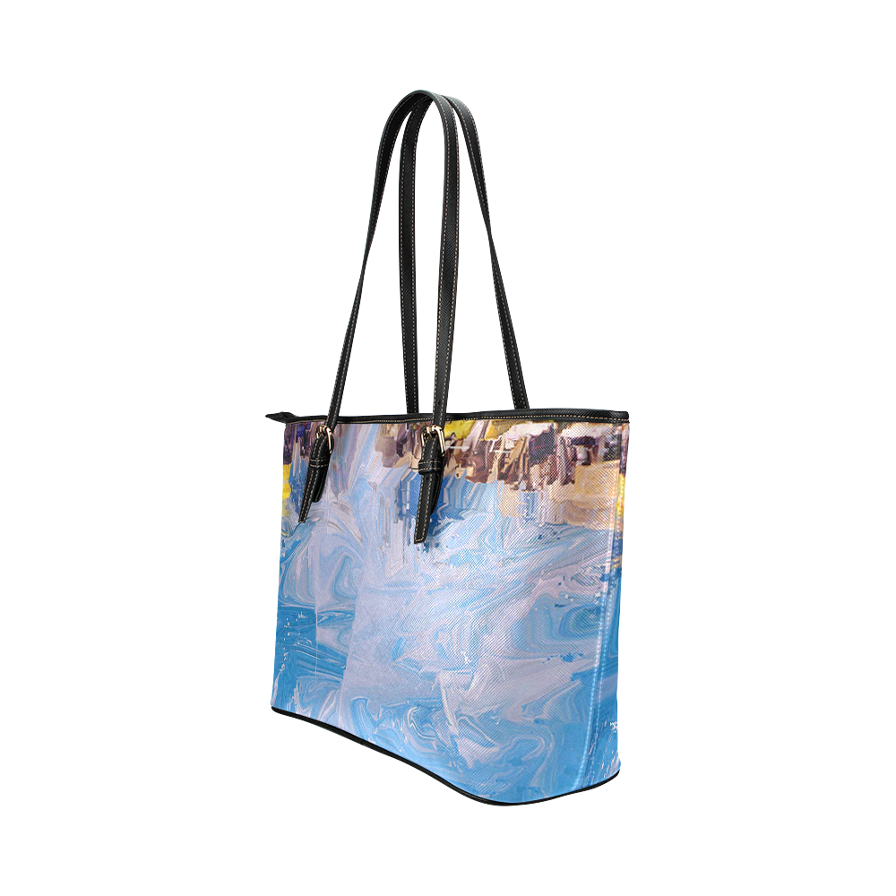 SPLASH 4 Leather Tote Bag/Small (Model 1651)