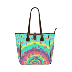 Loving the Rainbow Classic Tote Bag (Model 1644)