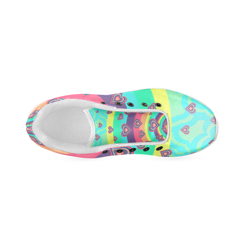 Loving the Rainbow Women’s Running Shoes (Model 020)