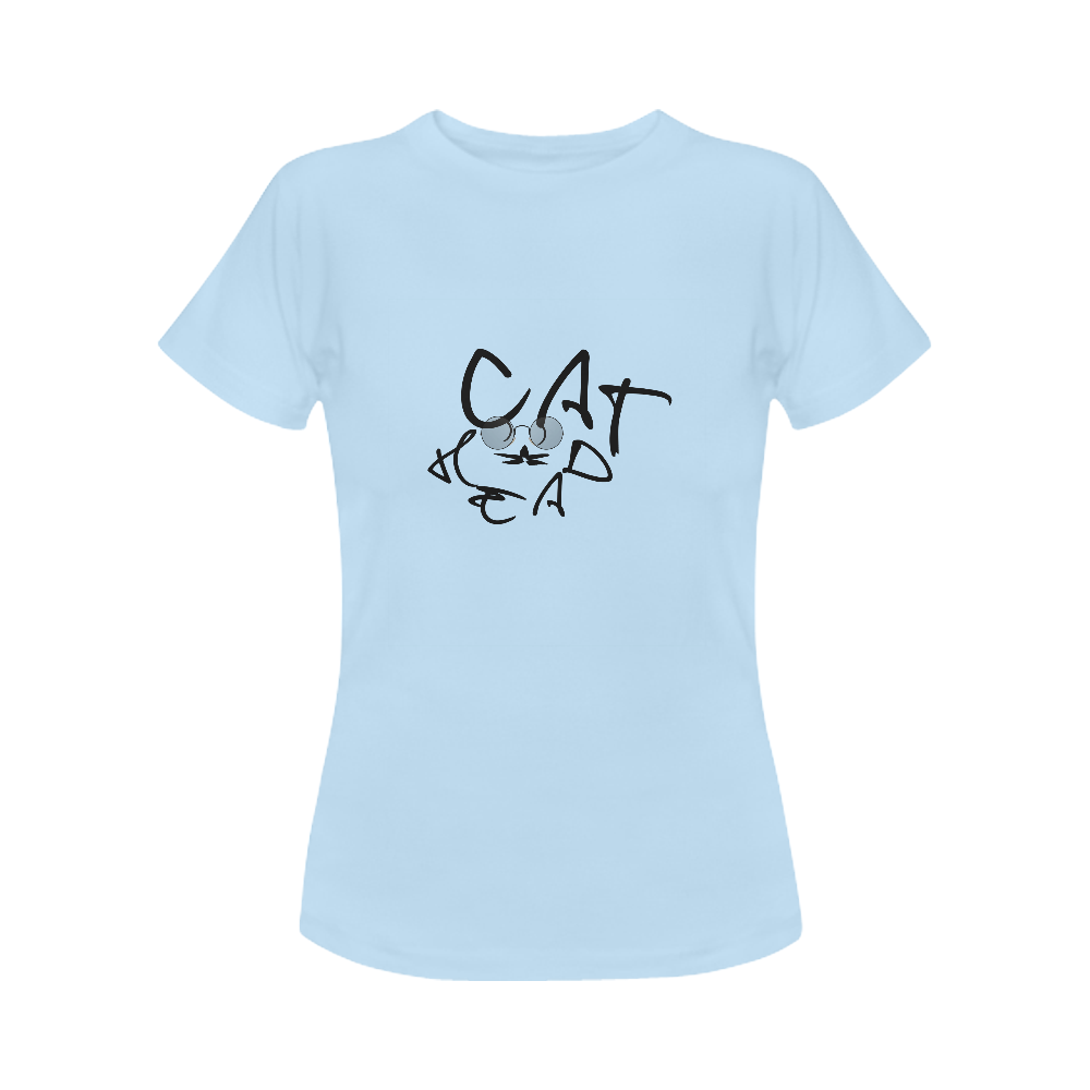 Cat Head Women's Classic T-Shirt (Model T17）