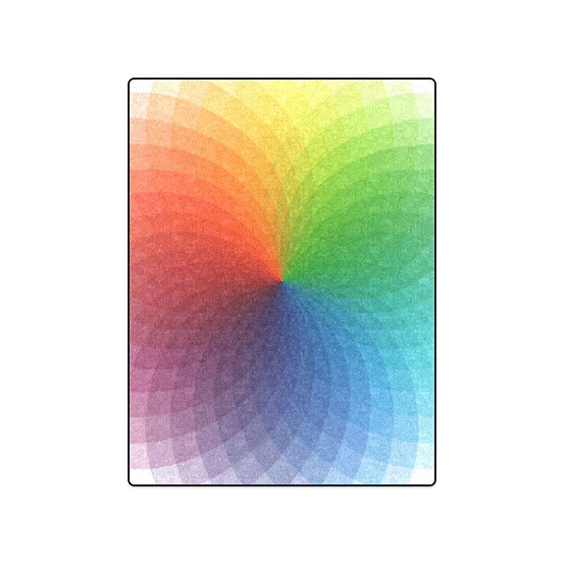 color wheel for artists , art teacher Blanket 50"x60"