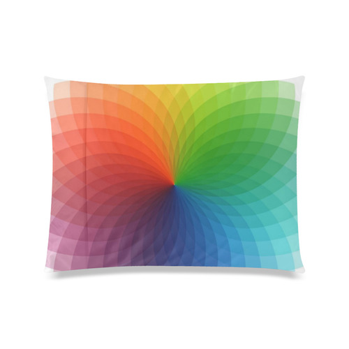 color wheel for artists , art teacher Custom Zippered Pillow Case 20"x26"(Twin Sides)
