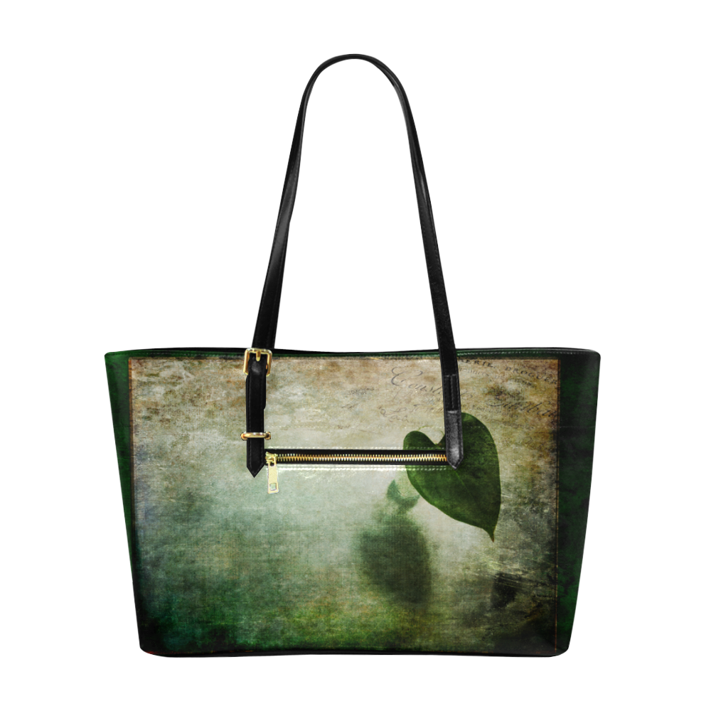Green Modesty Euramerican Tote Bag/Large (Model 1656)