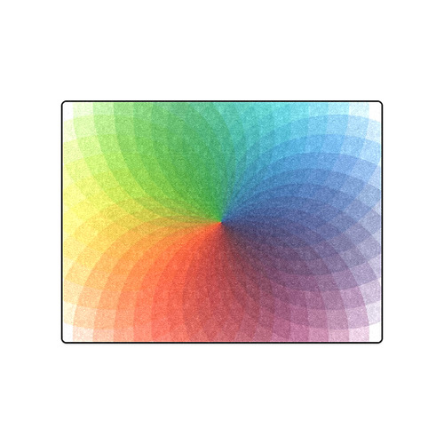 color wheel for artists , art teacher Blanket 50"x60"