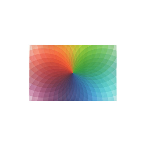 color wheel for artists , art teacher Area Rug 2'7"x 1'8‘’