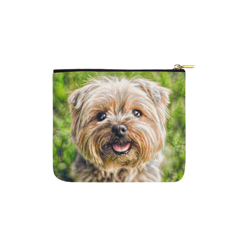 Photography - PRETTY LITTLE DOG Carry-All Pouch 6''x5''
