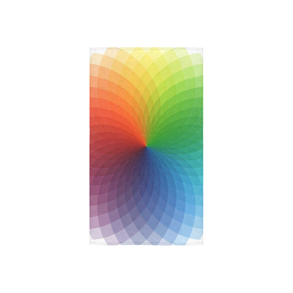 color wheel for artists , art teacher Custom Towel 16"x28"