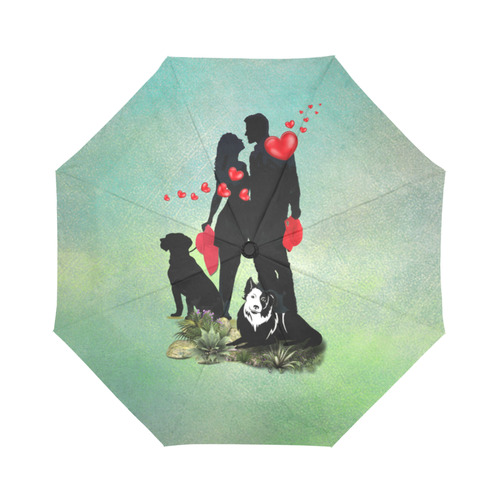 Happy Valentine Auto-Foldable Umbrella (Model U04)