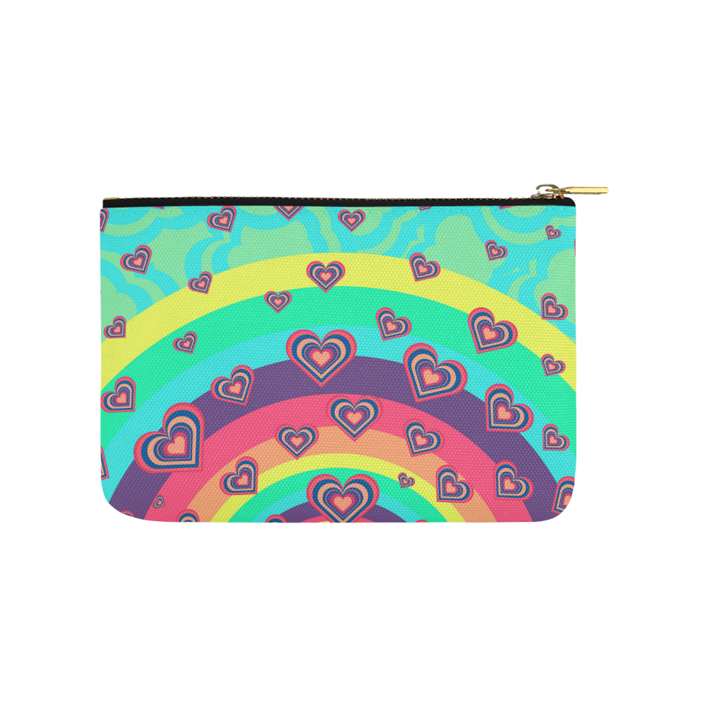 Loving the Rainbow Carry-All Pouch 9.5''x6''